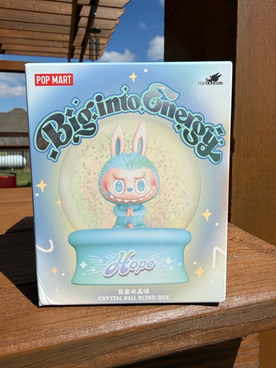 POP MART Other - NIB Labubu "Big Into Energy" Series Crystal Ball Blind Box Pop Mart Unopened